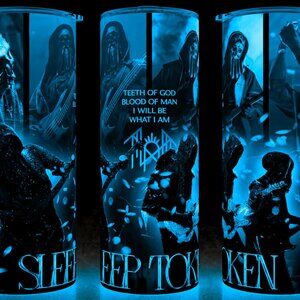 Glow in the Dark Sleep Token - Vessel - II - III - IV Rock Band Cup Mug Tumbler
